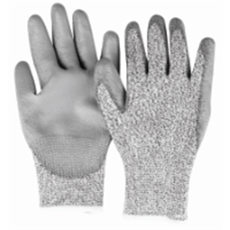 PERFORMANCE TOOL 3 Pair of Cut Resistant Gloves, Large W89021